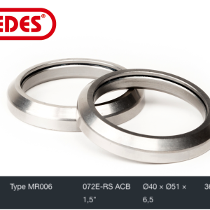 Roulement de jeu de direction Elvedes type MR006 1,5" Ø40xØ51x6,5 36°x36°