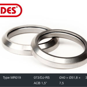 Roulement de jeu de direction Elvedes type MR019 1,5" Ø40xØ51,8x7,5 36°x45°
