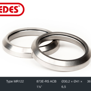 Roulement de jeu de direction Elvedes type MR122 1-1/8" Ø30,2xØ41x6,5 36°x45°