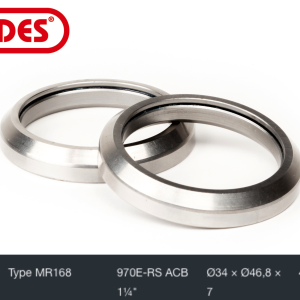 Roulement de jeu de direction Elvedes type MR168 1-1/4" Ø34x46,8x7 45°x45°