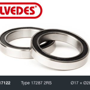 Roulement Elvedes type 17287 2RS Ø17 x Ø28 x 7