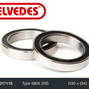 Bearing Elvedes Type 6806 2RS Ø30 x Ø42 x 7