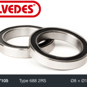 Bearing Elvedes Type 688 2RS Ø8 x Ø16 x 5