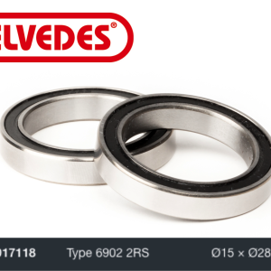 Bearing Elvedes Type 6902 2RS Ø15 x Ø28 x 7
