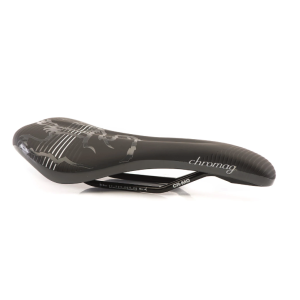 Selle Chromag Juniper noir/gris Synthetic top chromo rails