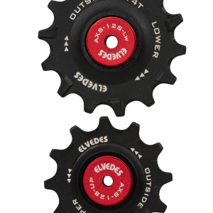 Set galet de dérailleur Elvedes pour SRAM Red/force 1x12 + 1x14 Ceramic Hybrid roulements