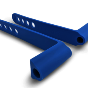 Strap pour étrier Mac Ride bleu (la paire)
