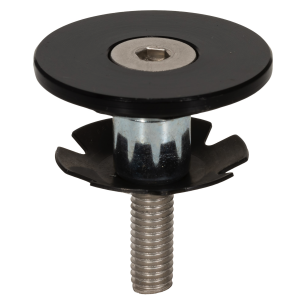 Top cap plat + étoile de direction 11/8" metal tube Elvedes