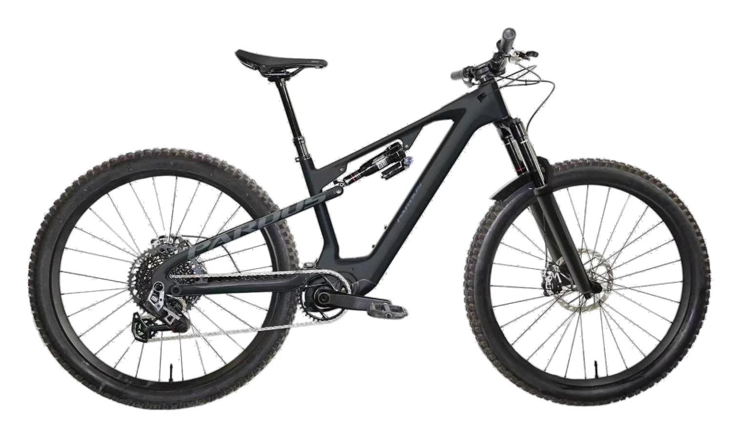 Pardus E-Cyclone S2 — VTT électrique tout-suspendu carbone SRAM Eagle 90