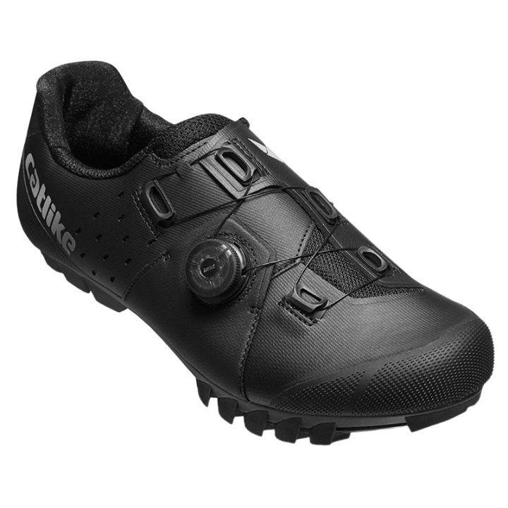 Chaussure VTT Catlike Whisper X2 Noir T43 Fixation Molette Micrometrique Moz Compatible Look-Shimano (Paire)
