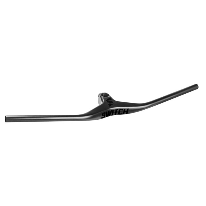 Cintre Combo VTT Droit Switch Concorde Avec Potence Intégrée Full Carbone L 760 mm Potence L 80 mm Pour Pivot 1" 1-8. (Poids 260 G)
