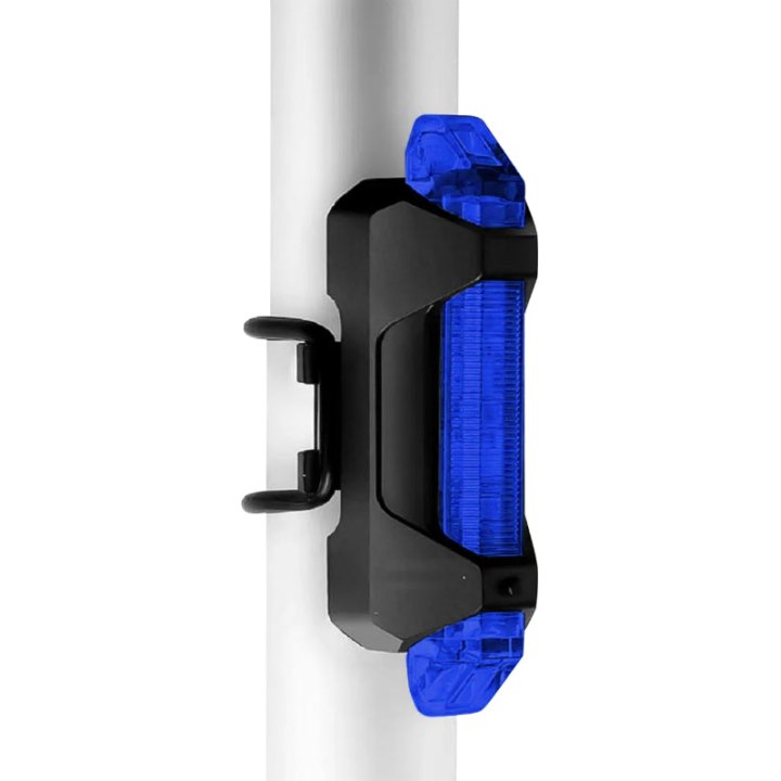 Voyant Lumineux Pour Essieux Arrière De Trottinette Xiaomi M365, Pro Bleu (Rechargeable Usb)
