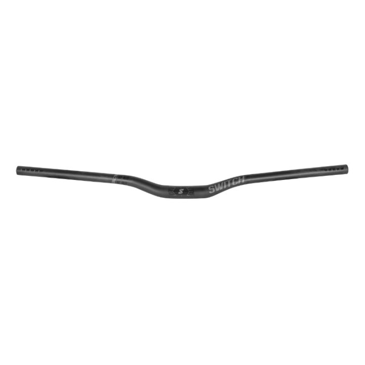 Cintre VTT Demi Releve Switch Scrub Carbone 31,8 mm L780 mm (Hauteur 25 mm, Poids 205G.)