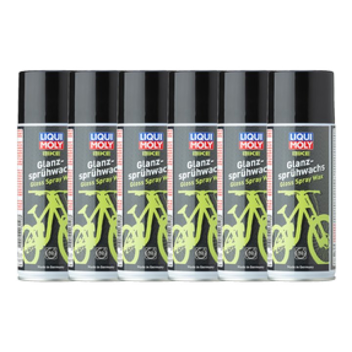 Cire lustrante pour vélo, 400 ml, 6 pulvérisateur par carton
