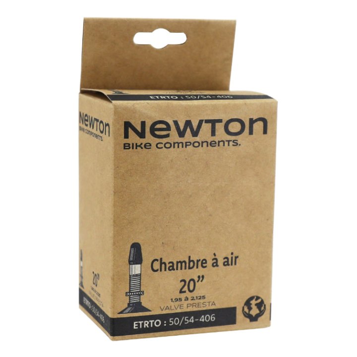 Chambre A Air Vélo 20 X 1.95-2.125 Newton Valve Presta 40 mm