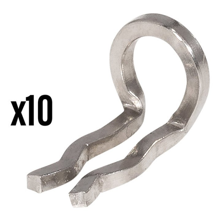 Clip - Goupille Fixation Vis De Plaquette De Frein A Dique Elvedes Pour Shimano (Vendu Par 10)