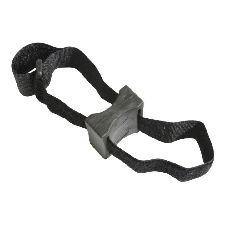 Clip Fixation Bombe Anti-Crevaison Avec Bande Velcro 30 cm