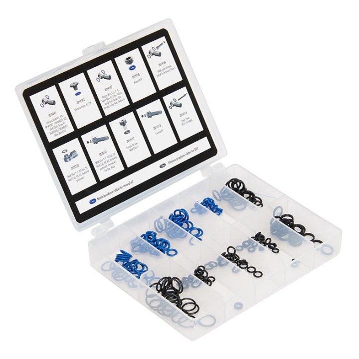 Coffret - Malette Joint Torique Elvedes Pour Étrier Et Maitre-Cylindre -Noir - Bleu- (Vendu Par Boite De 200)