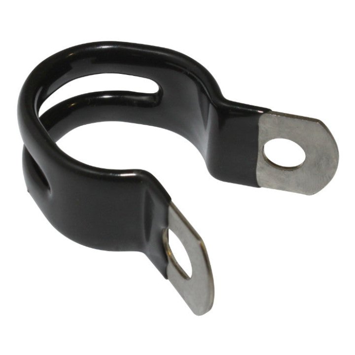 Collier De Porte Bagage - Garde Boue P2R Alu Noir Diam. 20 mm (Sachet De 10 Pieces)