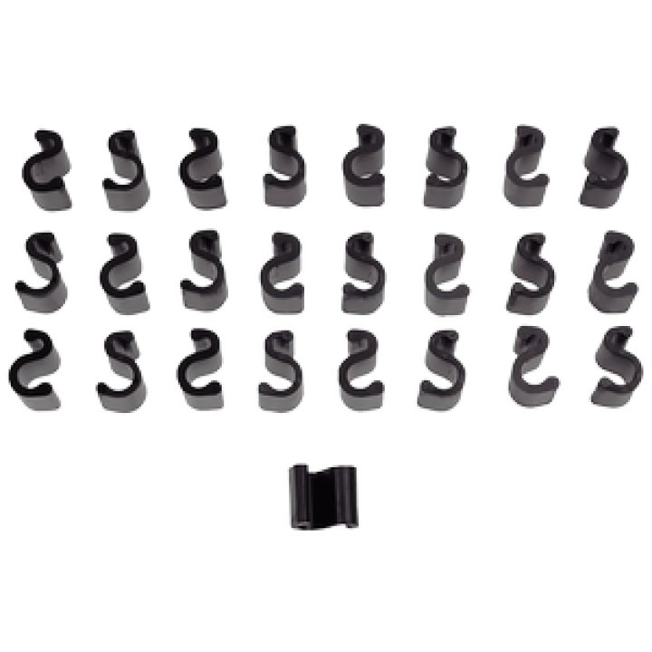 Clips en S pour passage de durite