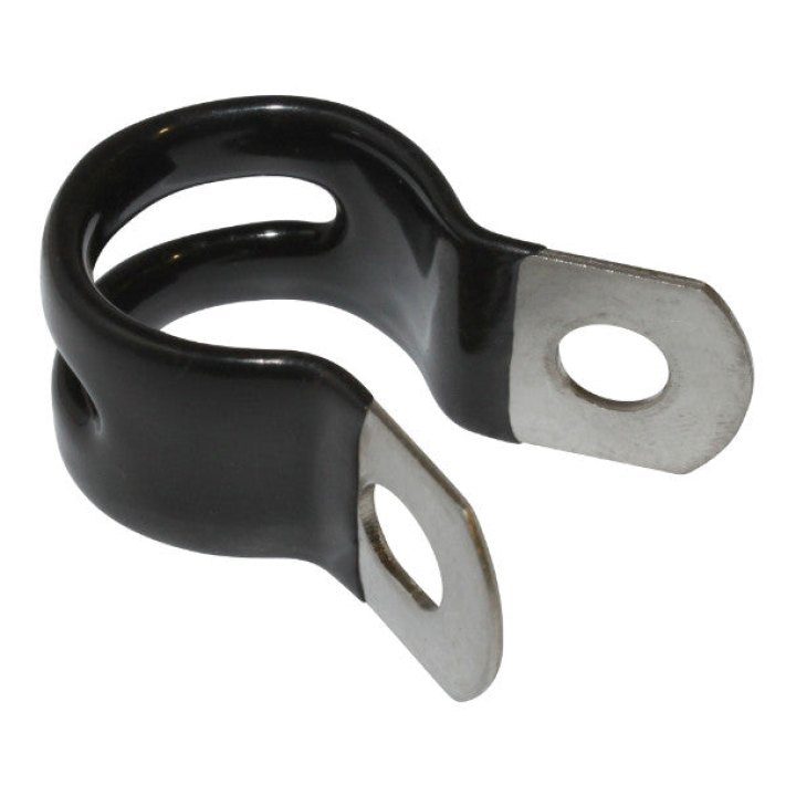 Collier De Porte Bagage - Garde Boue P2R Alu Noir Diam. 16 mm (Sachet De 10 Pieces)