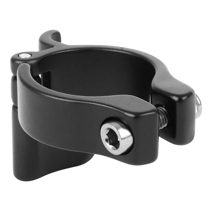 Collier Dérailleur Avant Braser Newton Alu Noir Diam 28,6 mm