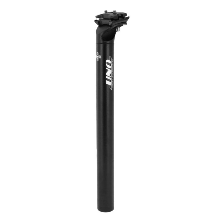 Tige De Selle VTT Uno Alu Noir Diam 31,6 L350 mm (Sur Carte)