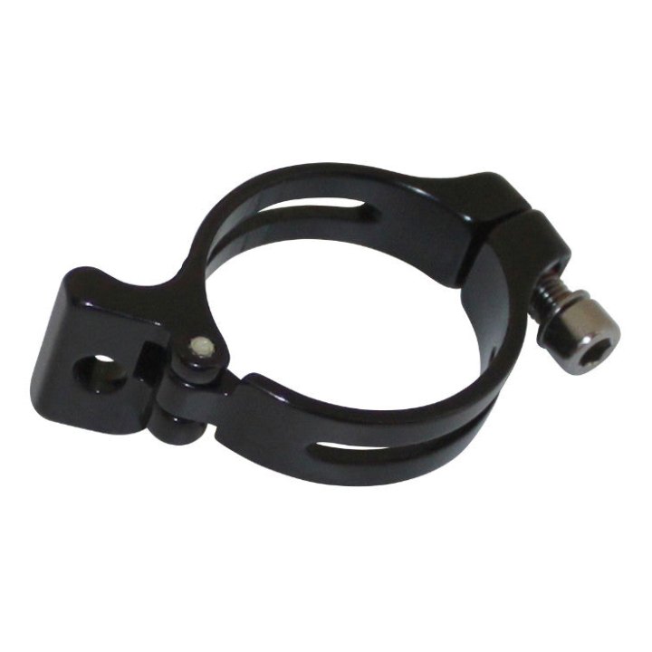 Collier Dérailleur Avant Braser P2R Alu Noir Diam. 34,9