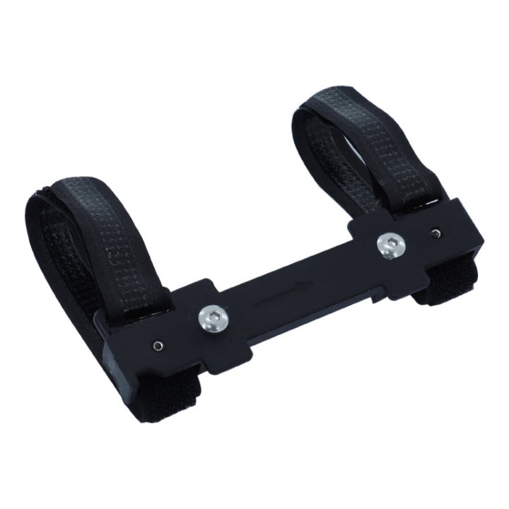 Collier Porte Bidon P2R Velcros Avec Support Plastique Universel Noir
