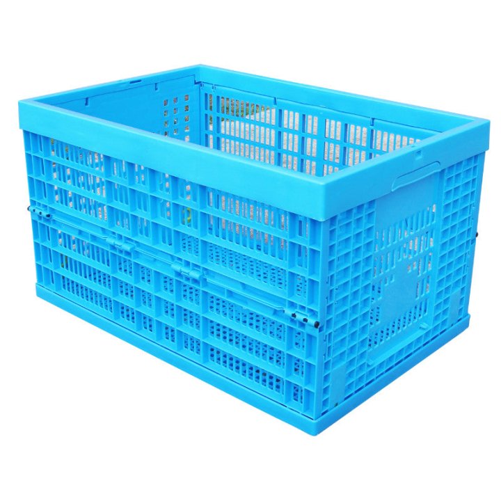 Accessoire Remorque Utilitaire 152684 Bac Plastique Bleu Pliant (Dimensions Du Bac L59 X L39 X H33)