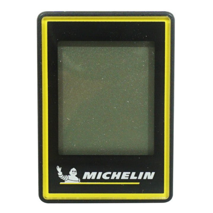 Compteur Michelin Sans Fil 20 Fonctions Noir-Jaune 2 Positions 90° Rotation (Inclus 2 Piles Cr2032) (Offre Spéciale)