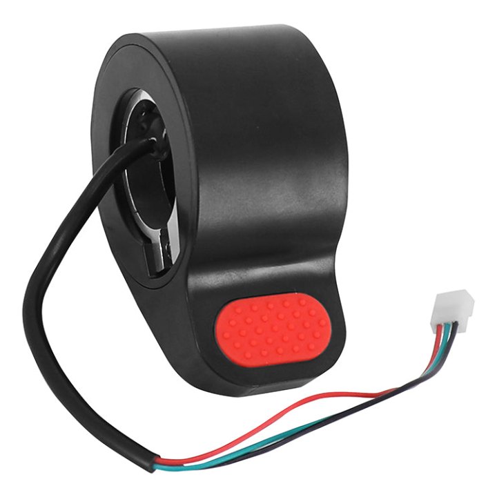 Commande - Gachette Accelerateur Pour Trottinette Xiaomi M365, 1S, Essential, Pro, Pro 2 Noir-Rouge -P2R-
