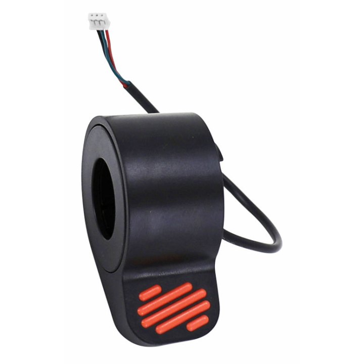 Commande - Gachette Frein Pour Trottinette Segway Ninebot Es1, Es2, Es4, E25 Noir-Rouge -P2R-