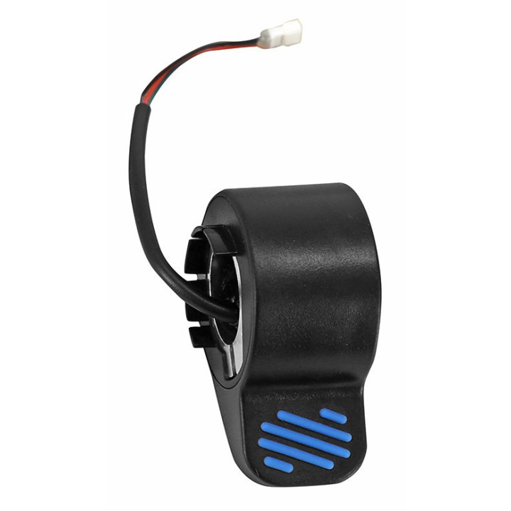 Commande - Gachette Accelerateur Pour Trottinette Segway Ninebot Es1, Es2, Es4, E25 Noir-Bleu -P2R-