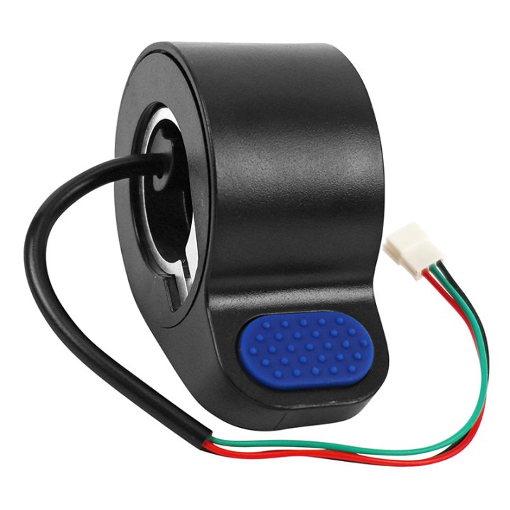 Commande - Gachette Accelerateur Pour Trottinette Xiaomi M365, 1S, Essential, Pro, Pro 2 Noir-Bleu -P2R-