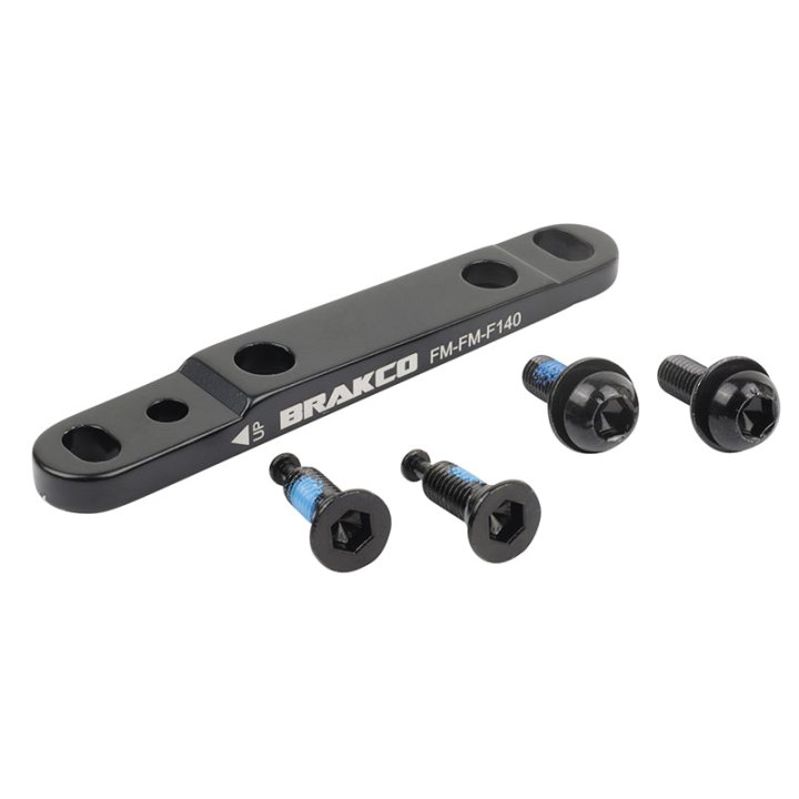 Adaptateur - Rehausse Frein A Disque Route Flatmount Avant Brakco Étrier 140 mm Pour Disque 160 mm
