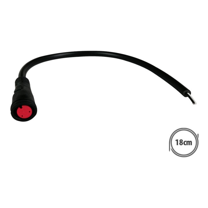 Connecteur etanche 2Pins femelle