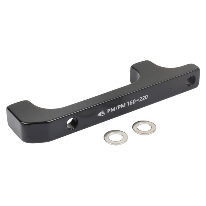 Adaptateur - Rehausse Frein A Disque VTT Post-Mount Avant - Arrière Brakco Étrier 160 mm Pour Disque 220 mm