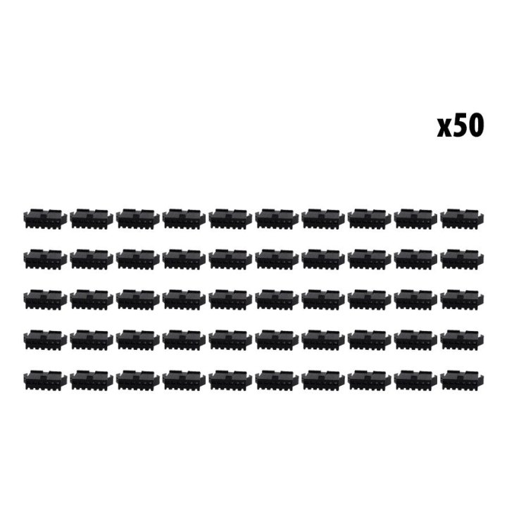 Connecteur SM 6 pins Femelle x50 pcs