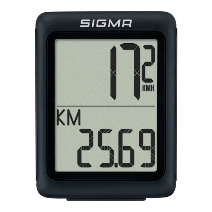 Compteur Sigma Bc 5.0 Wl Sans Fil Noir ( 5 Fonctions)