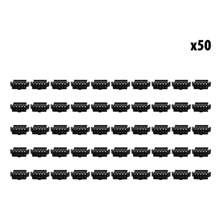 Connecteur SM 5 pins Femelle x50 pcs