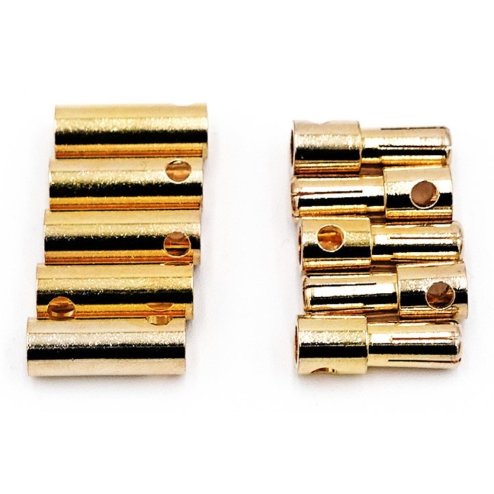 Connecteurs Banane 5.5mm X10 (5Male+5Femelle)