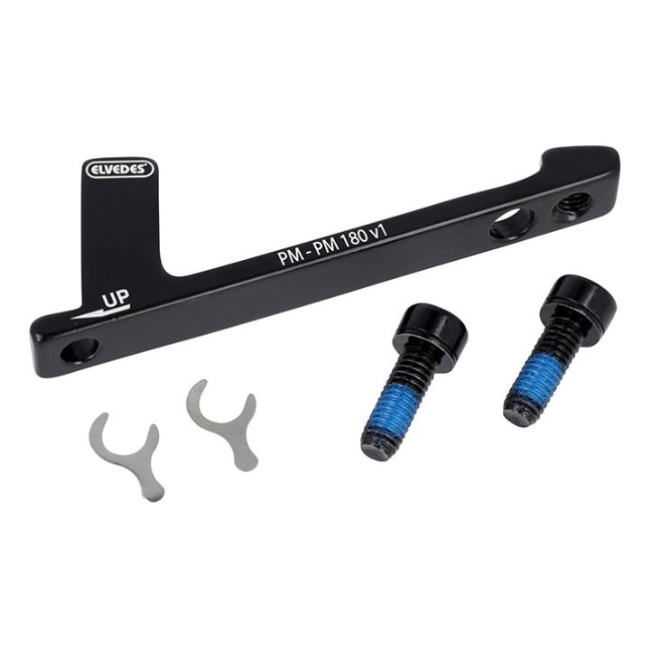 Adaptateur - Rehausse Frein A Disque VTT Post-Mount Avant - Arrière Elvedes Sur Fourche - Cadre Étrier 160 mm Pour Disque 180 mm