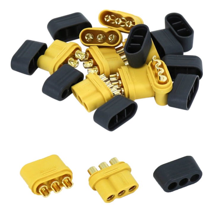 Connecteur Mr30 Trottinette 5 Males Et 5 Femelles