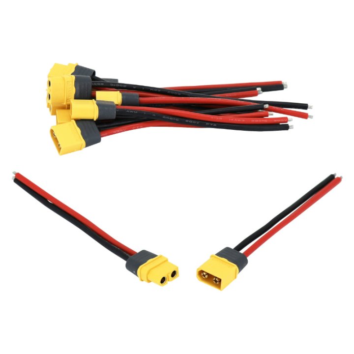 Connecteur Xt60 Trottinette 5 Males Et 5 Femelles L 100 mm
