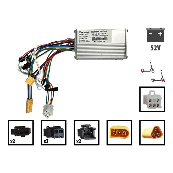 Controleur avant ou arrière 52V pour Z8X