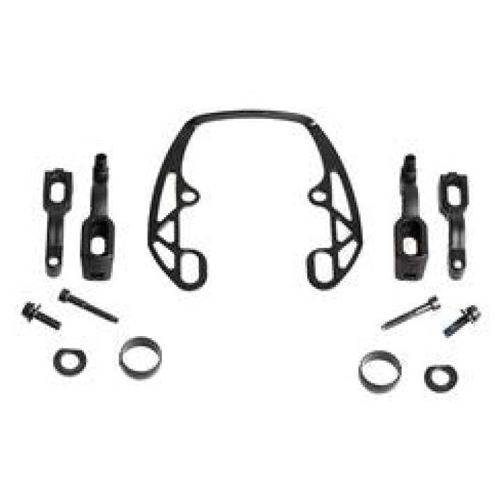 Adaptateur EVO2 pour un frein, avec platine de montage EVO2, noir