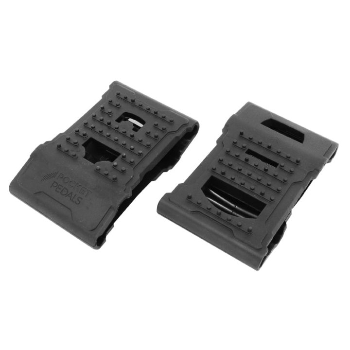 Convertisseur Résine Noir Pour Pédale Automatique En Pédale Plate (Paire)