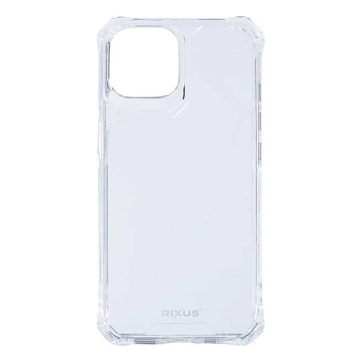 Coque Smartphone-Telephone Rixus Armor-X Anti Choc Pour Apple Iphone 14 Transparent (Vendu A L'Unite)