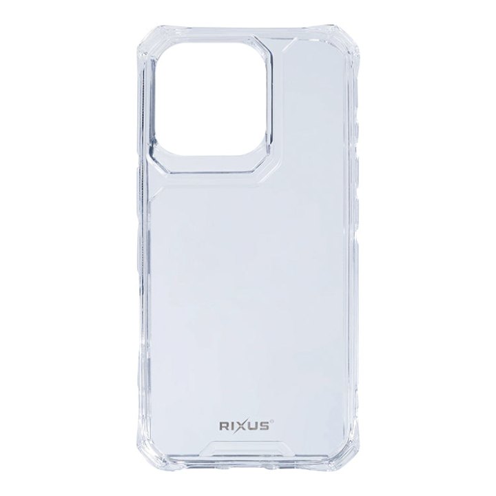 Coque Smartphone-Telephone Rixus Armor-X Anti Choc Pour Apple Iphone 16 Pro Max Transparent (Vendu A L'Unite)